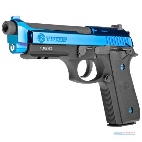 Taurus Pt Mm Polished Pvd Blue S For Sale At Gunsamerica