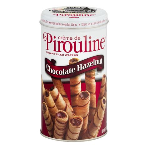 Creme De Pirouline Chocolate Hazelnut Cream Filled Wafers 10 Oz