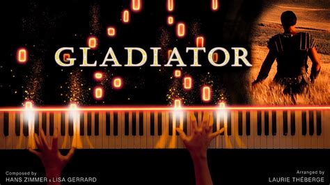 Gladiator Honor Him Now We Are Free Piano Version YouTube