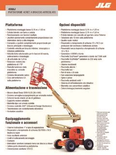 450ag Jlg Boom Lift Dimensions