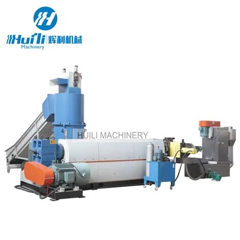 Pe Pp Film Two Extruder Granulation Line Plastic Granulation Machine