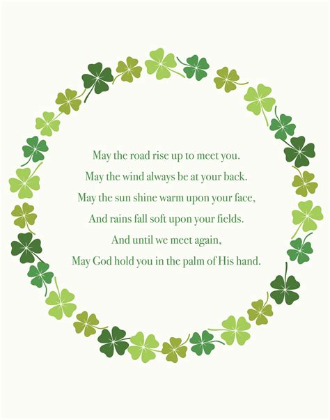 Irish Blessing Printable 16 X 20 11 X 14 And 8 X 10 Size Bundle Etsy Uk