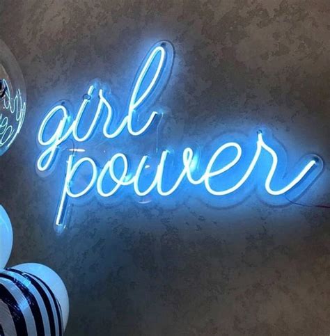 Girl Power Neon Signgirl Power Signneon Sign Bedroomneon Etsy