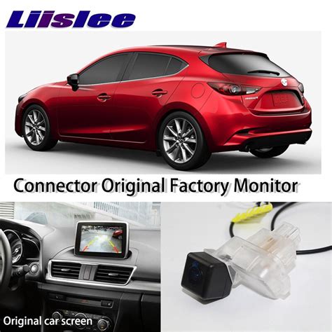 Car Rear View Back Camera For Mazda 3 Mazda3 Axela Hatchback Bm Bn 2013