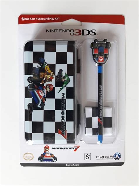 Ardistel Kit Carcasa Mario Kart Snap Play Nintendo Ds