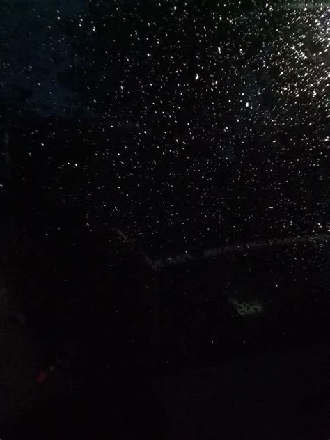 Rain on a car window looks like a starry night sky #star #sky #rain #dark #aesthetic #photography