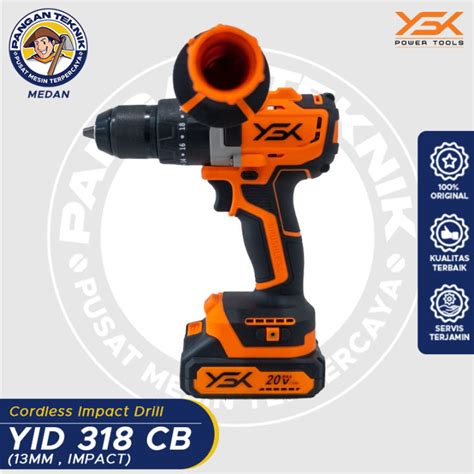 Mesin Bor Battery Bor Cordless Yasuka Yid Cb Cordless Drill