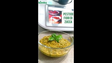 Pesto Di Fiori Di Zucca E Pinoli Ricetta Bimby Super Veloce Alternativa