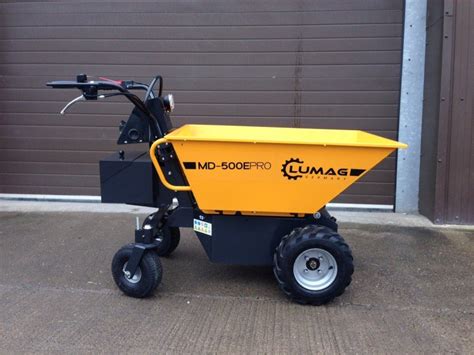 Lumag Md Epro Kg Electric Power Barrow Mini Dumper Lumag