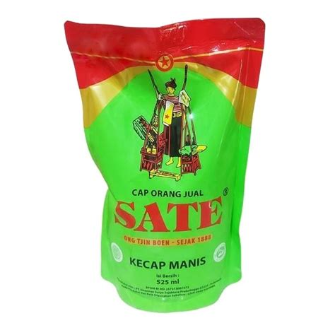 Jual KECAP MANIS CAP ORANG JUAL SATE 525ml Shopee Indonesia