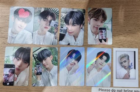 WTS LFB ZB1 ZEROBASEONE FANCON TRADING CARDS ZHANGHAO HANBIN MATTHEW