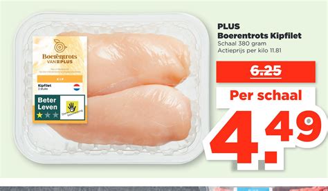 Plus Boerentrots Kipfilet Aanbieding Bij Plus