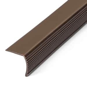 Trimmaster Brown In X In Vinyl Stair Edging Transition Strip