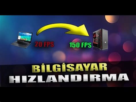 Windows Dakikada Pc H Zland Rma G Ncel Youtube