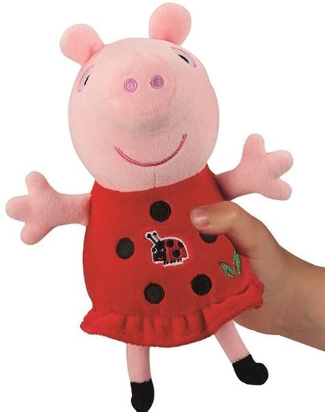 Buy Ladybug Dress Peppa Eco Plush At Mighty Ape Nz