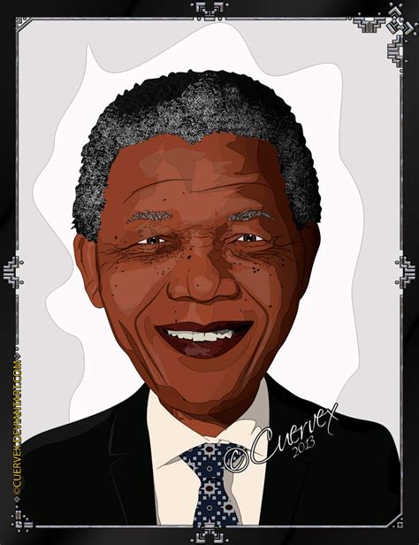 Nelson Mandela Cartoon by Cuervex on DeviantArt