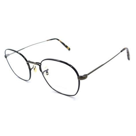 Oliver Peoples Eyeglasses Frames Ov 1284 5317 48 20 145 Allinger Ant Gold Black 827934469419