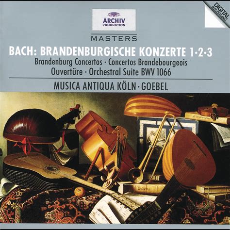 Bach Brandenburg Concertos Nos By Musica Antiqua K Ln