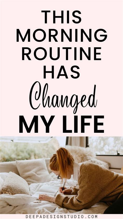 This Morning Routine Has Changed My Life Morning Routine Checklist