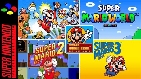 Super Mario All Stars Enhanced Super Mario World Redone Longplay