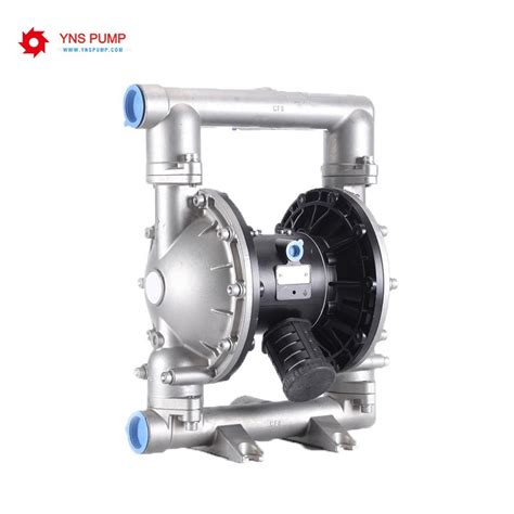 Portable Stainless Steel Pneumatic Diaphragm Pump With Teflon Diaphragm