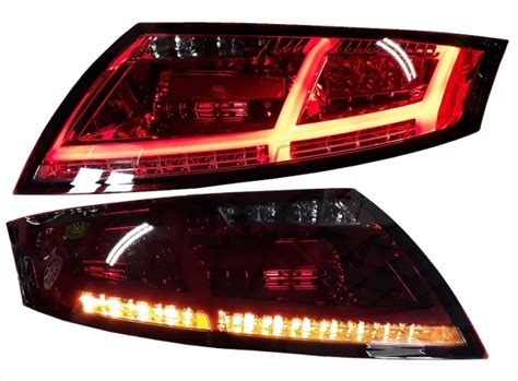 Voll LED Rückleuchten für Audi TT 8J 06 14 rot rauch 8S Optik