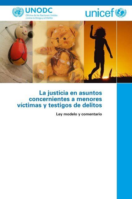 La Justicia En Asuntos Concernientes A Menores V Ctimas Y Testigos