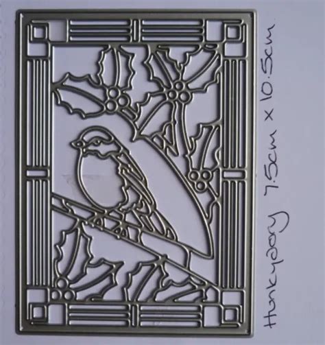 Hunkydory Moonstone Dies Robin Stained Glass Window £700 Picclick Uk