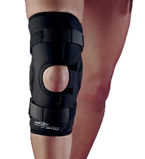 Buy Donjoy Deluxe Hinged Knee Brace With Popliteal Cut Out Online