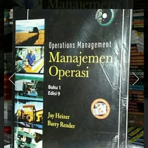 Jual MANAJEMEN OPERASI EDISI 9 BUKU 1 JAY HEIZER Shopee Indonesia