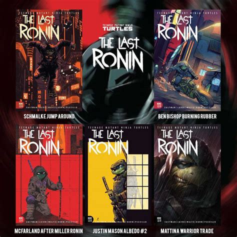 TMNT THE LAST RONIN #1 (OF 5) EXCLUSIVE 5 COVER BUNDLE – SAD LEMON COMICS