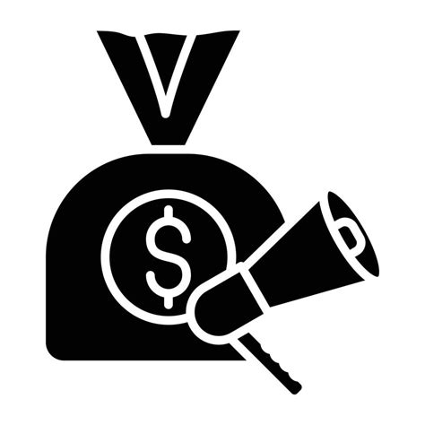 Marketing Budget Icon Style 8330006 Vector Art At Vecteezy