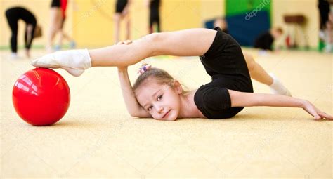 The Young Gymnast — Stock Photo © Sergey23 5451831