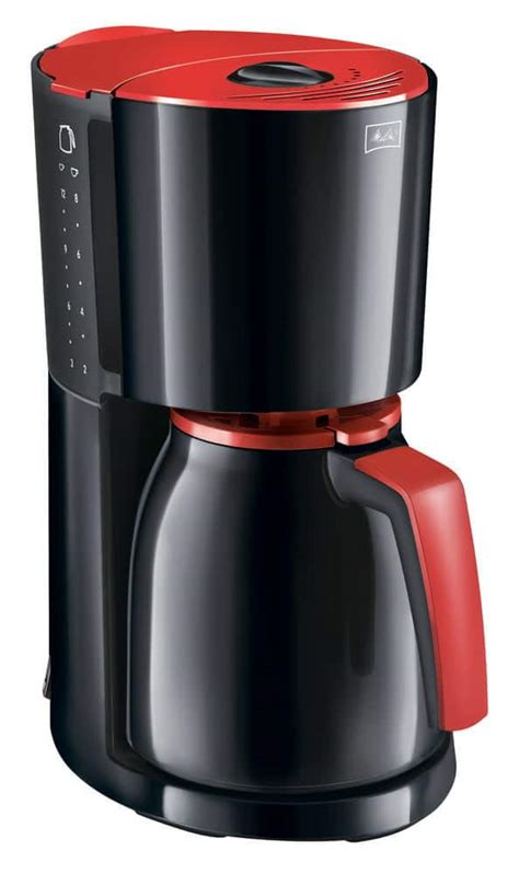 Melitta Enjoy Therm Schwarz Rot Filterkaffeemaschine Online