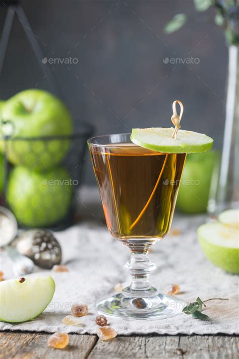 Glass Of Apple Juice Stock Photo By Ipolly Photodune