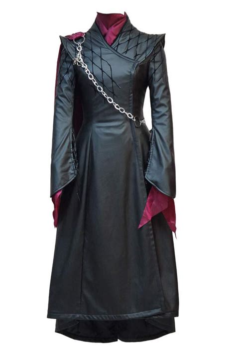 Daenerys Targaryen Halloween Costume With Cape For Adult – NalaGila