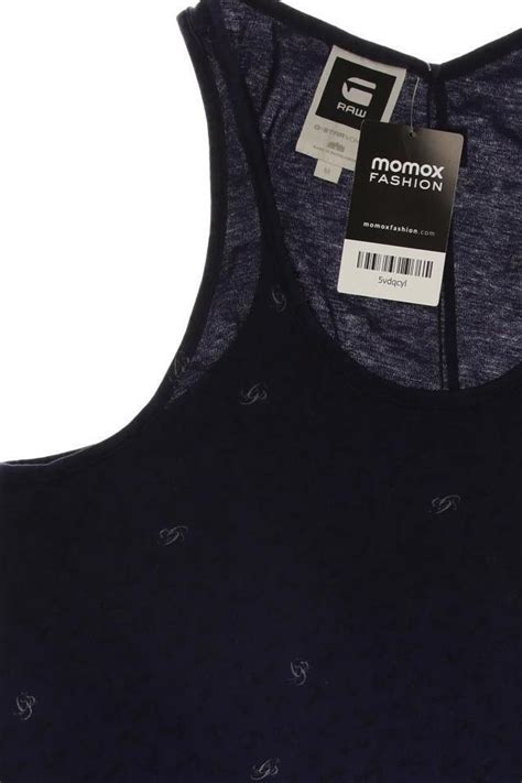 G Star Raw Top Damen Tr Gertop Tanktop Unterhemd Gr M Baumwolle Mar