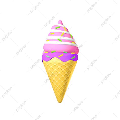 Ice Cream D Images Pink Ice Cream Cone D Pink D Ice Cream Png