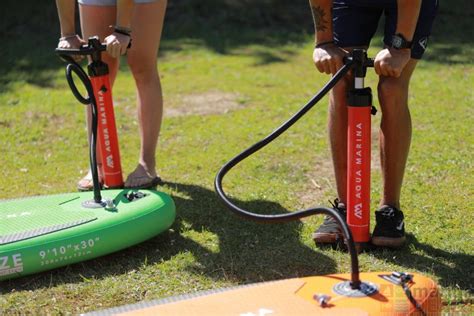 Buy Aqua Marina Liquid Air V1 Double Action Isup Pump Online At Marine
