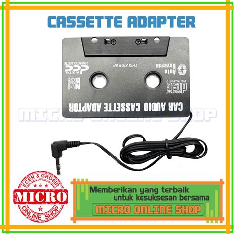 Jual Cassete Adapter Adapter Kaset Pita Ke MP3 Adaptor Kaset