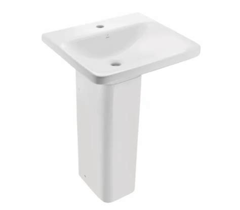 Jaquar Wall Mounted Wash Basin With Full Pedestal White At Rs 5000