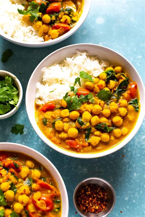 Instant Pot Chickpea Curry Vegan Eating Instantly