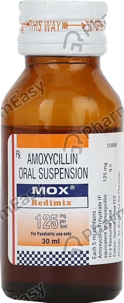 Mox Mg Ml Suspension Uses Side Effects Price Dosage