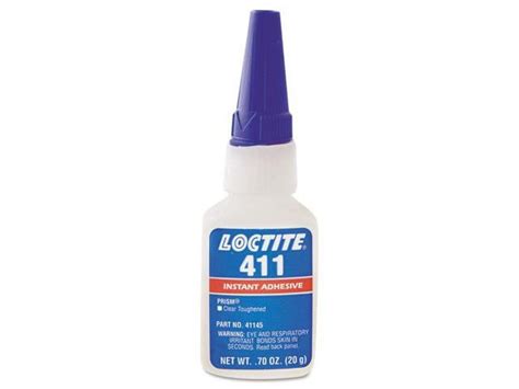 Loctite 411 Prism Instant Adhesive Cleartoughened