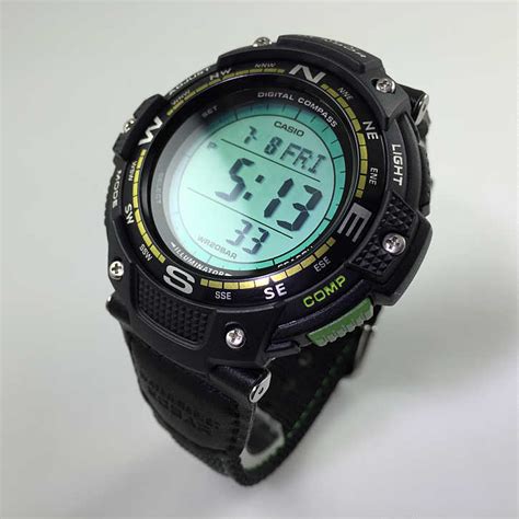 Men S Casio Twin Sensor Digital Compass Sport Watch Sgw A