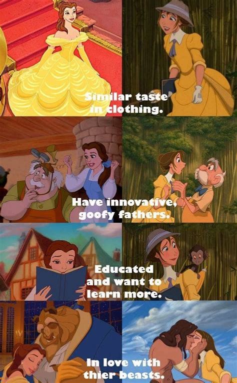 Pin By Sydney On Tarzan Disney Funny Funny Disney Memes Disney Facts