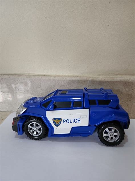 Hello Carbot Police True Transforming Car Robot Toy Hobbies Toys