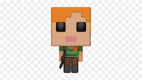 Vinyl Minecraft Alex Funko Pop De Minecraft Free Transparent Png