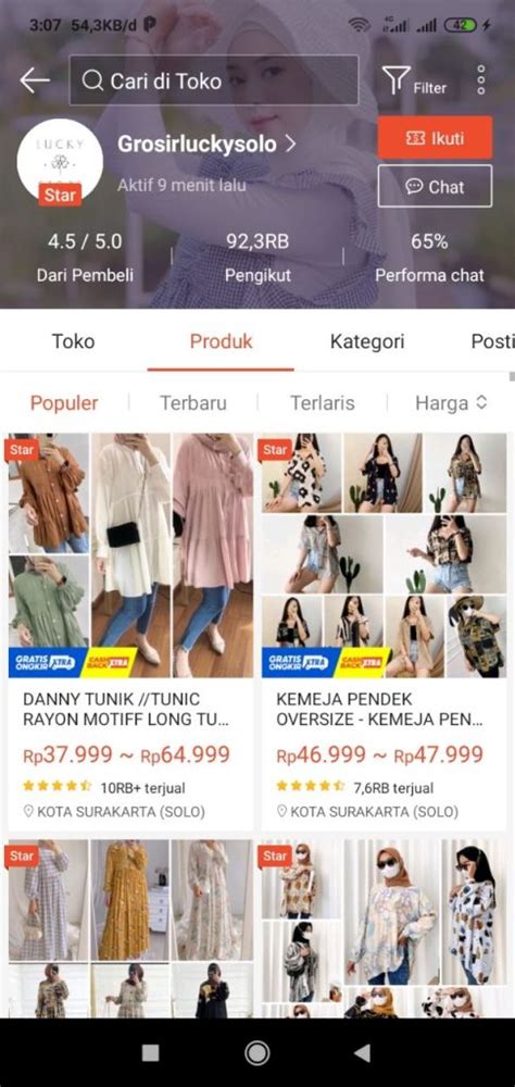 Rekomendasi Toko Gamis Di Shopee Yang Pastinya Murah