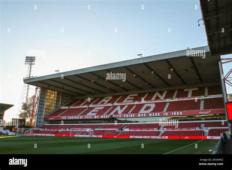 A General View Of The Trent End Stand During The Premier League Match